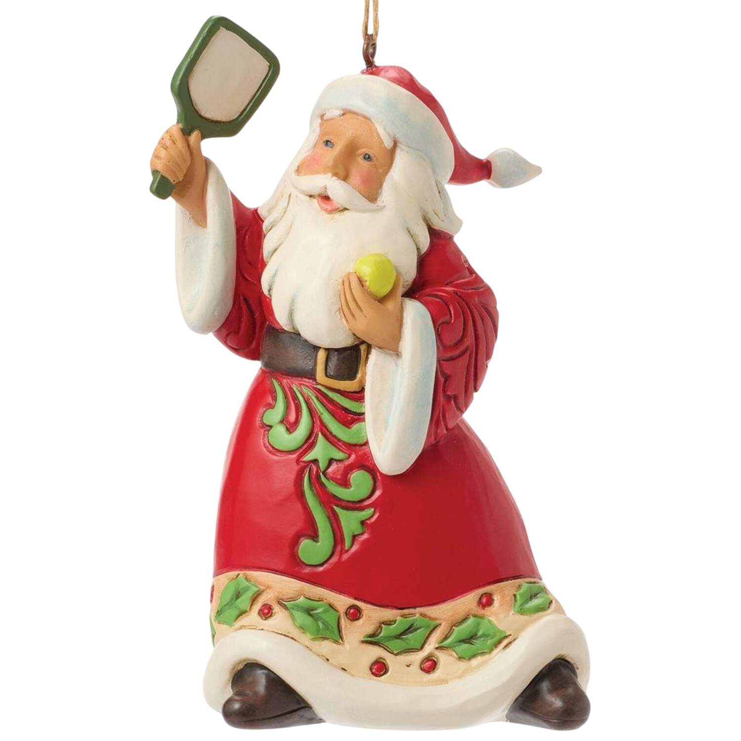 Santa Ornaments Pickleball Santa - Boxed by Jim Shore-1
