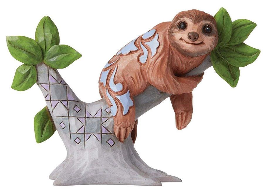 Animal Minis Mini Sloth - Boxed by Jim Shore-1