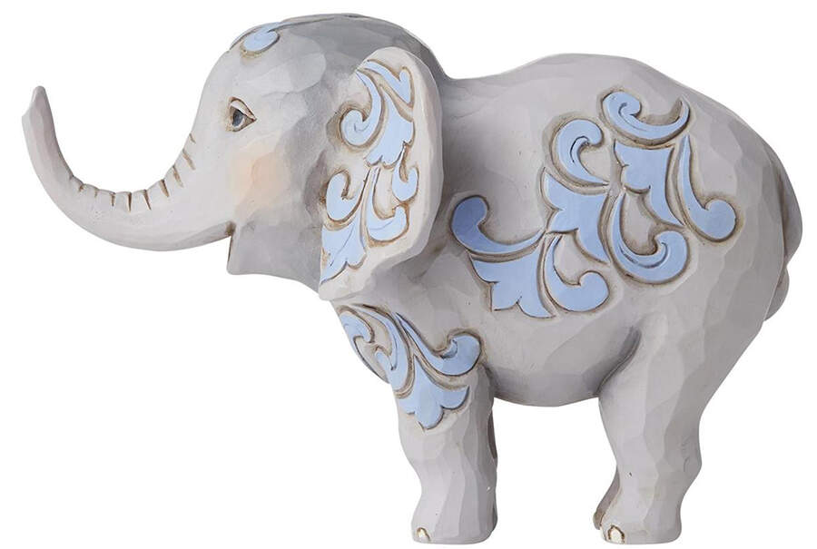 Animal Minis Mini Elephant - Boxed by Jim Shore-1