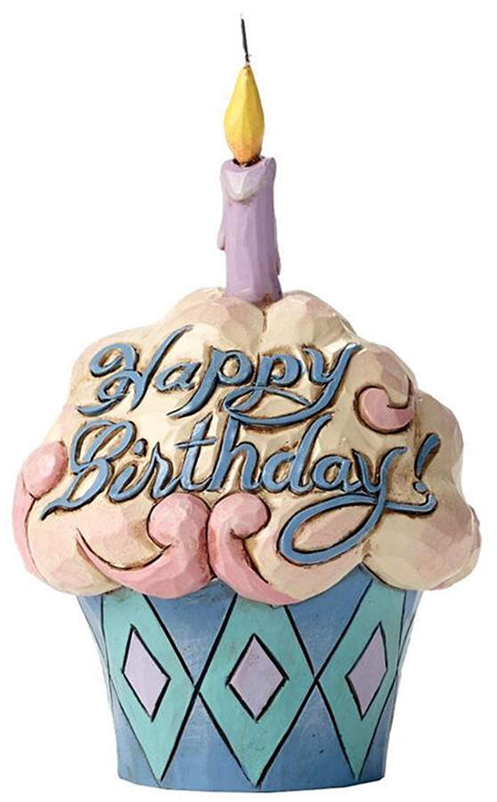 Occasion Minis Mini Birthday Cupcake - Boxed by Jim Shore-1
