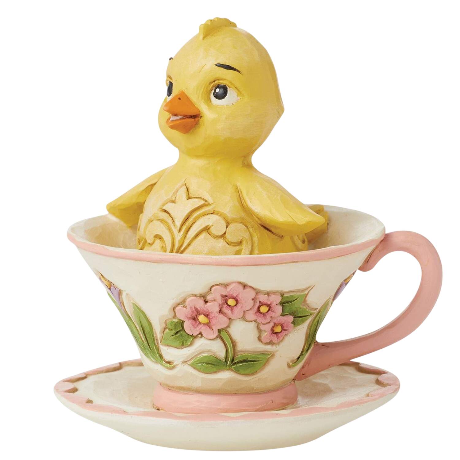 Easter Minis Mini Chick In Teacup - Boxed by Jim Shore-1