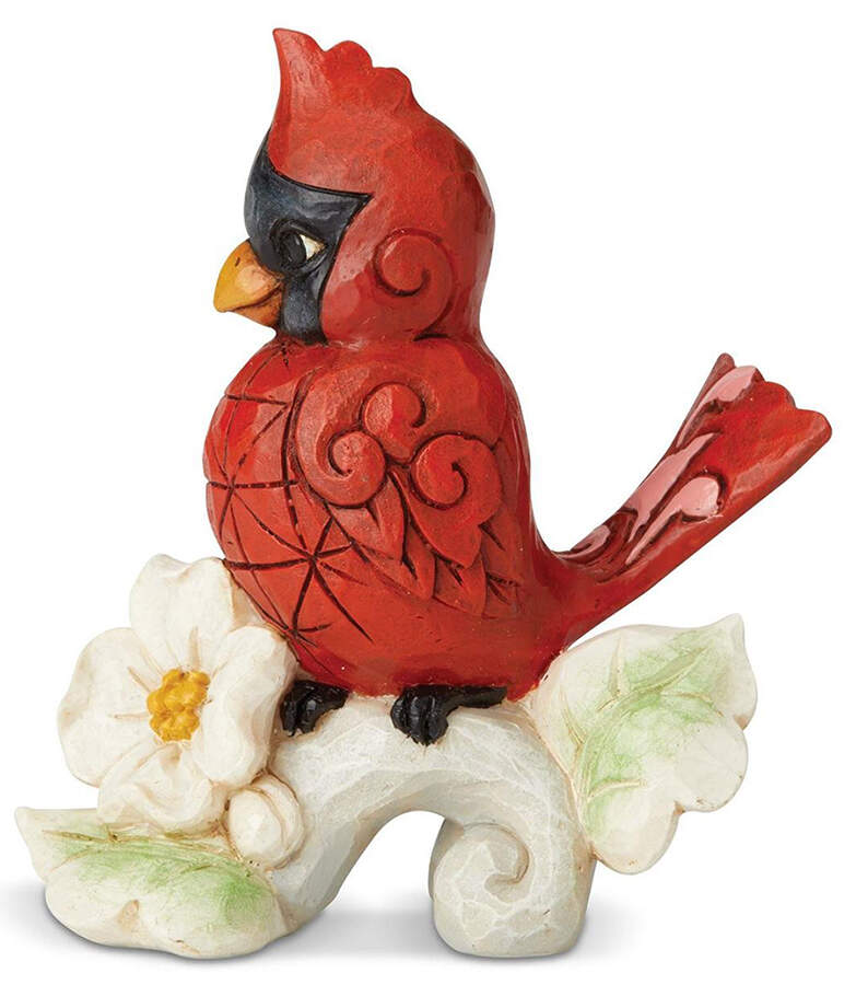 Garden Bird Minis Mini Cardinal - Boxed by Jim Shore-1