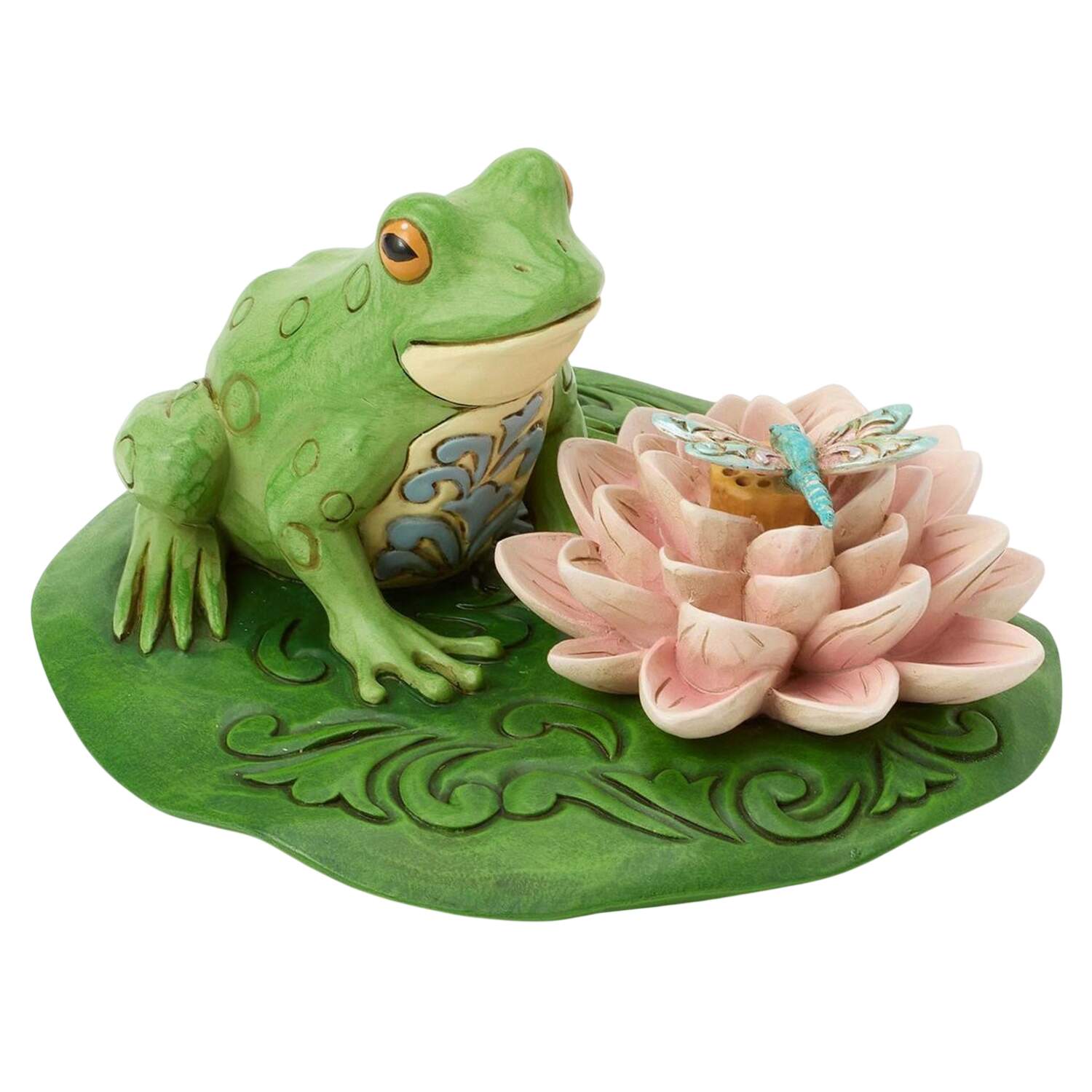 Animals Lilypad Landing - Boxed by Jim Shore-1
