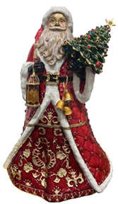 Holiday Decor Figurine Collection Sinterklass Santa Claus Container - No Box by Jay Strongwater-1