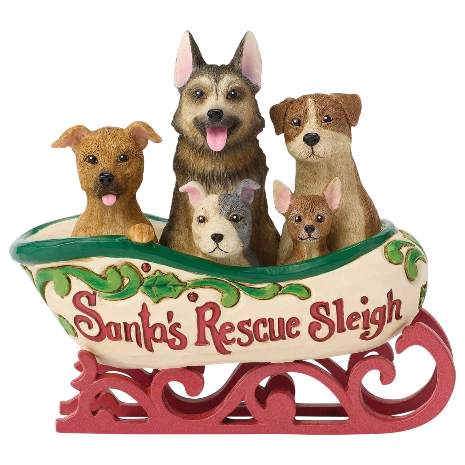 Christmas Animals A Tail-Wagging Christmas - Boxed by Jim Shore-1