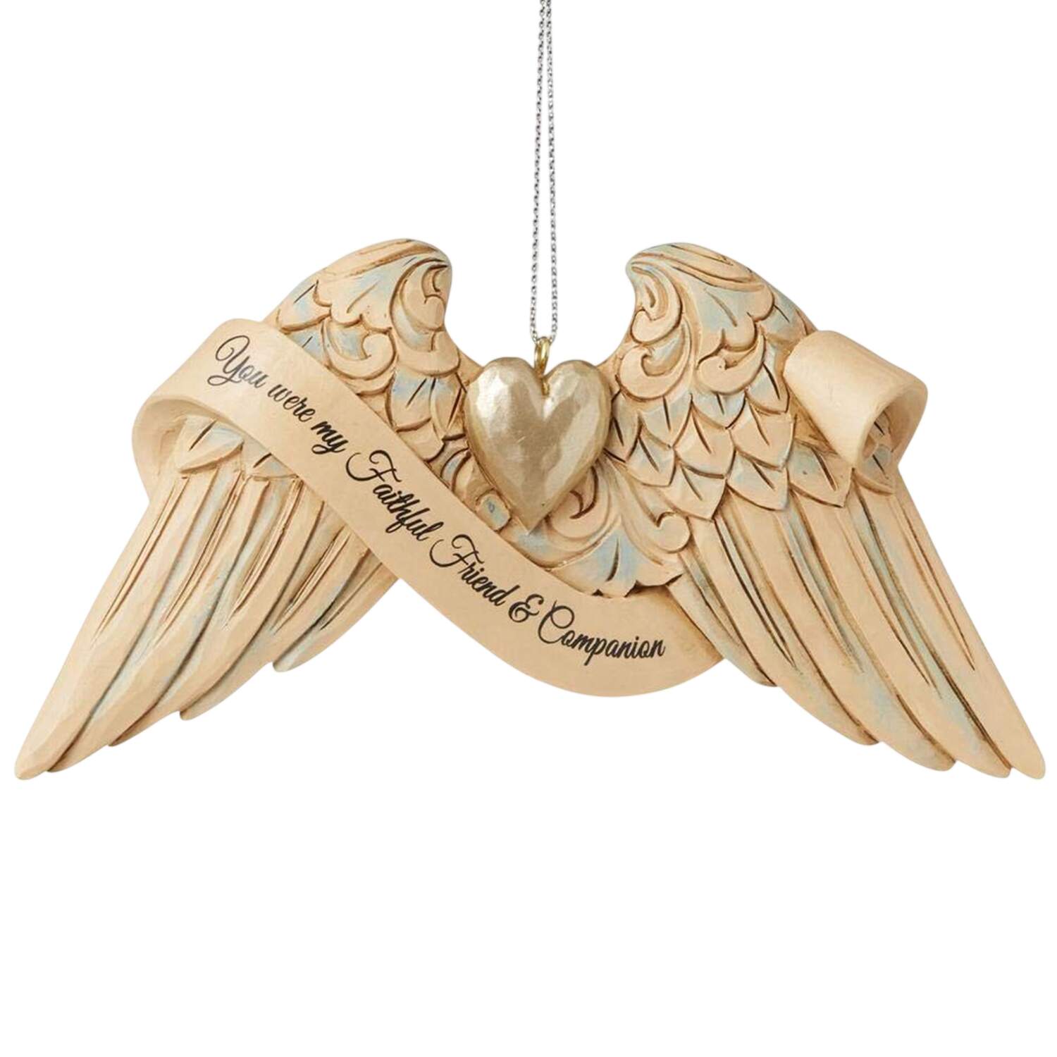 Heavenly Messengers Pet Bereavement Angel Wings - Boxed by Jim Shore-1