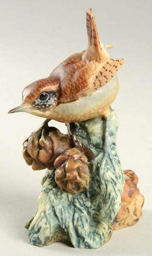 Birds Wren (Colored Bisque) - Boxed by Kaiser-1