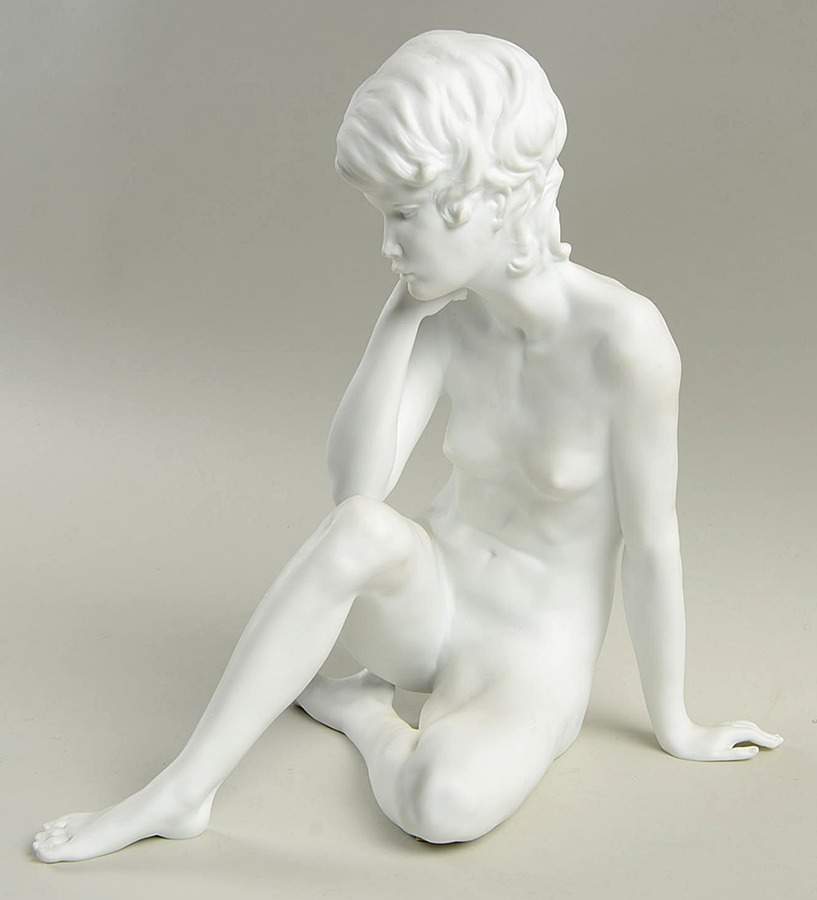 Nudes Meditation (White Bisque) - No Box by Kaiser-1