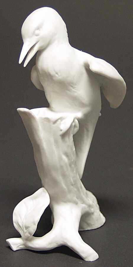 Birds Woodpecker-White Glaze - No Box by Kaiser-1