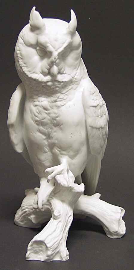 Birds Horned Owl-White - No Box by Kaiser-1