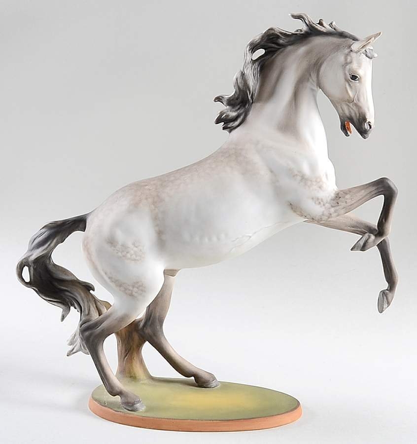 Horses Horse-Meteor (Colored Bisque) - Boxed by Kaiser-1