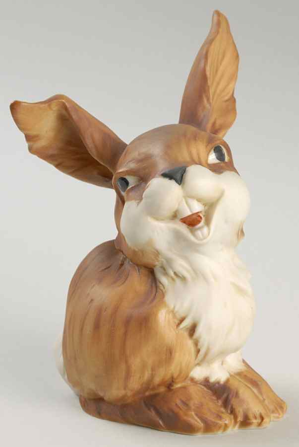 Rabbits Laughing Hare (Color Bisque) - With Box by Kaiser-1