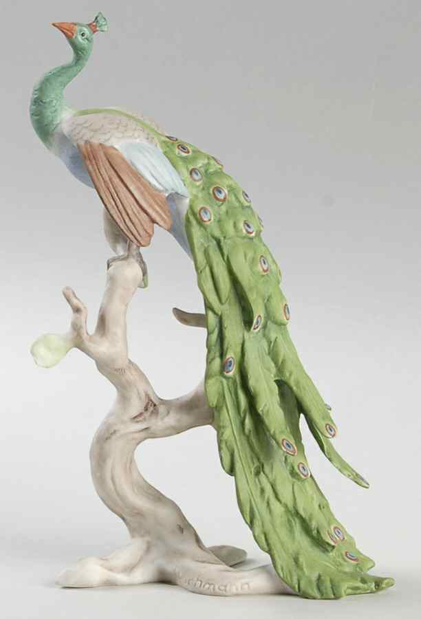Birds Peacock-Color Bisque - No Box by Kaiser-1