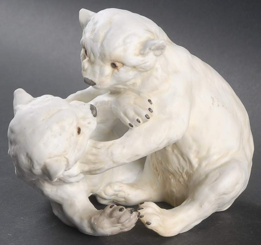 Bears Polar Bears Group-Color Bisque - No Box by Kaiser-1
