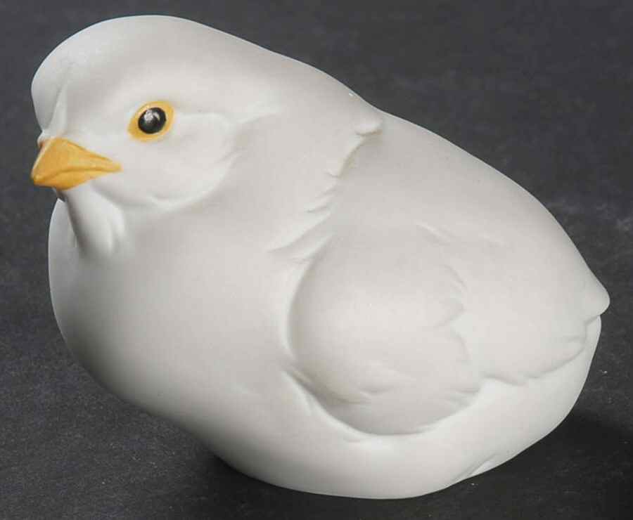 Farm Animals Chicken (White Bisque) - No Box by Kaiser-1