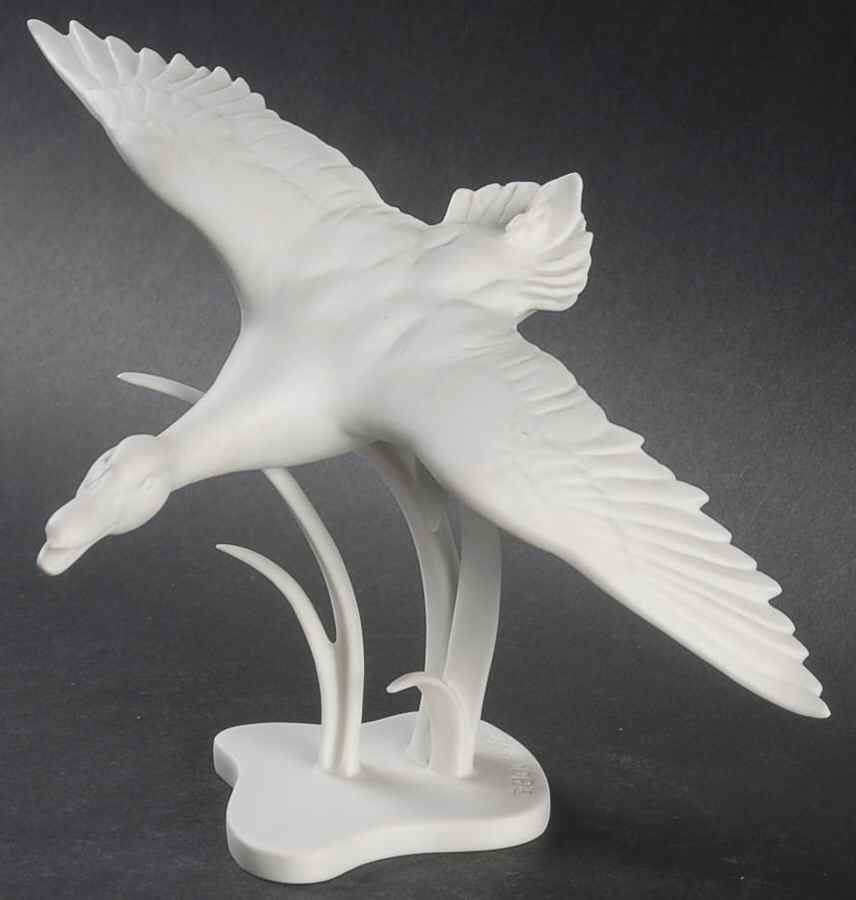 Birds Mallard Duck-White Bisque - No Box by Kaiser-1