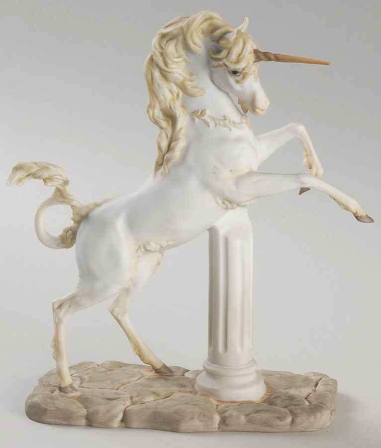 Horses Unicorn (Colored Bisque) - With Box 53 by Kaiser-1
