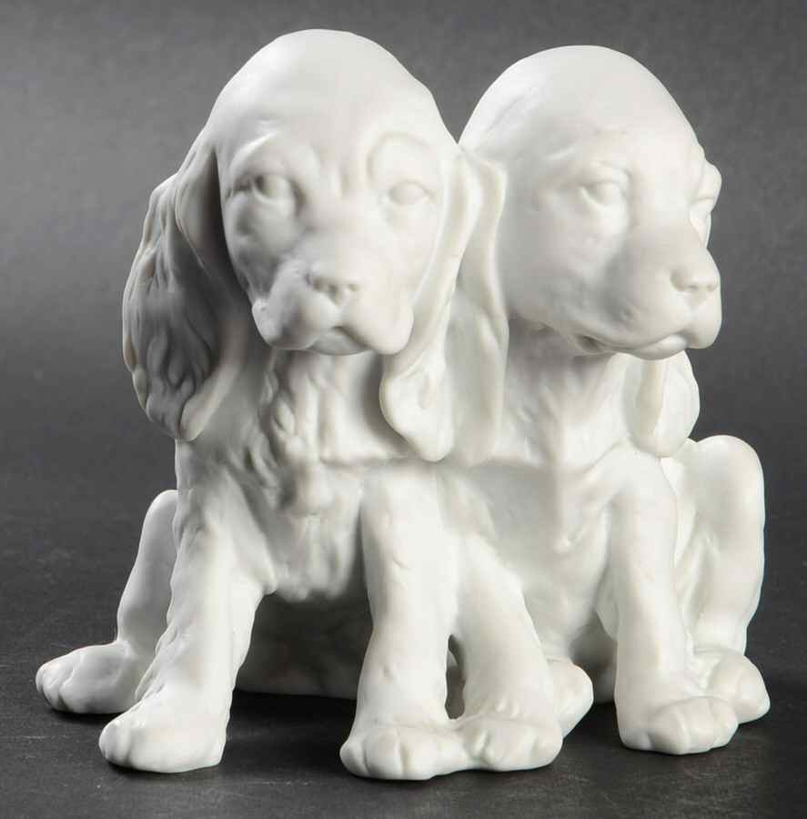 Dogs Cockerspaniel Group-White - No Box by Kaiser-1