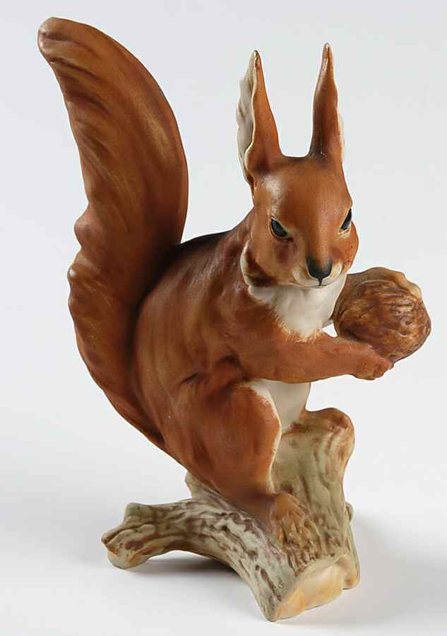 Wild Animals Squirrel On Log (Color Bisque) - Boxed by Kaiser-1