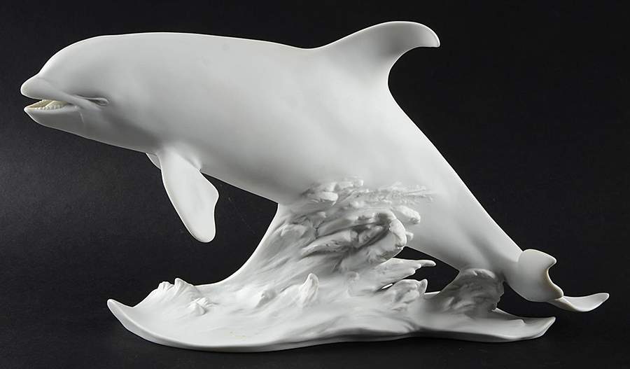 Aquatic Animals Killerwhale-Orca (White Bisque) - No Box by Kaiser-1
