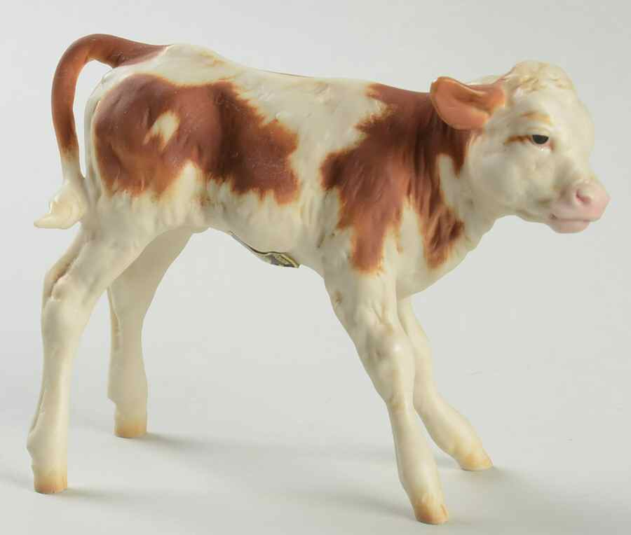 Farm Animals Calf (Colored Bisque) - Boxed by Kaiser-1
