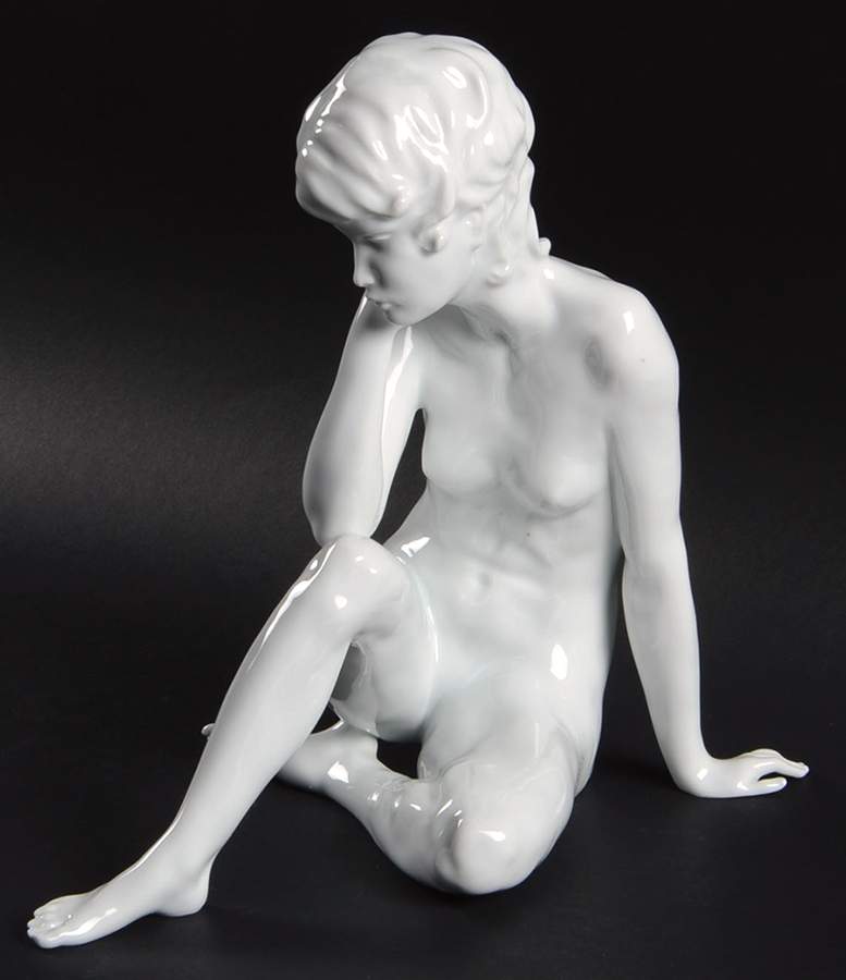 Nudes Meditation (White Glaze) - No Box by Kaiser-1