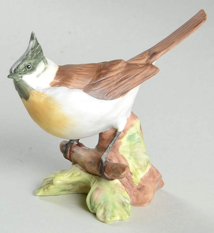 Birds Crested Tit (Colored Bisque) - Boxed by Kaiser-1