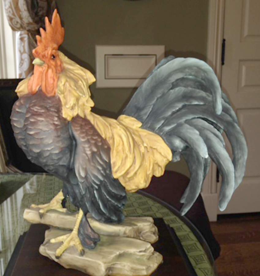Farm Animals Rooster (Colored Bisque) - Boxed by Kaiser-1