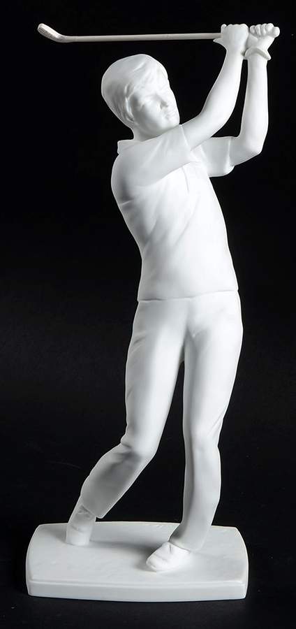 Sports Golfer (White Bisque) - No Box by Kaiser-1