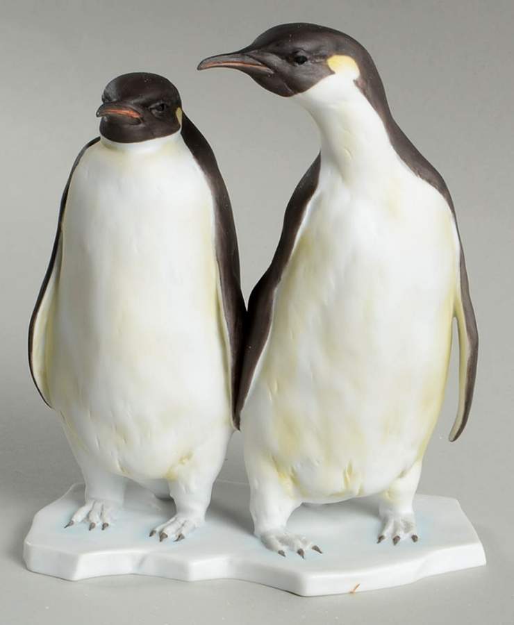 Birds Penguins-Color Bisque - No Box by Kaiser-1