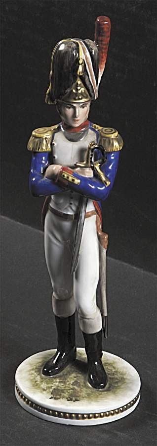 Military Officer With Sabre (Clr Glaze) - No Box by Kaiser-1