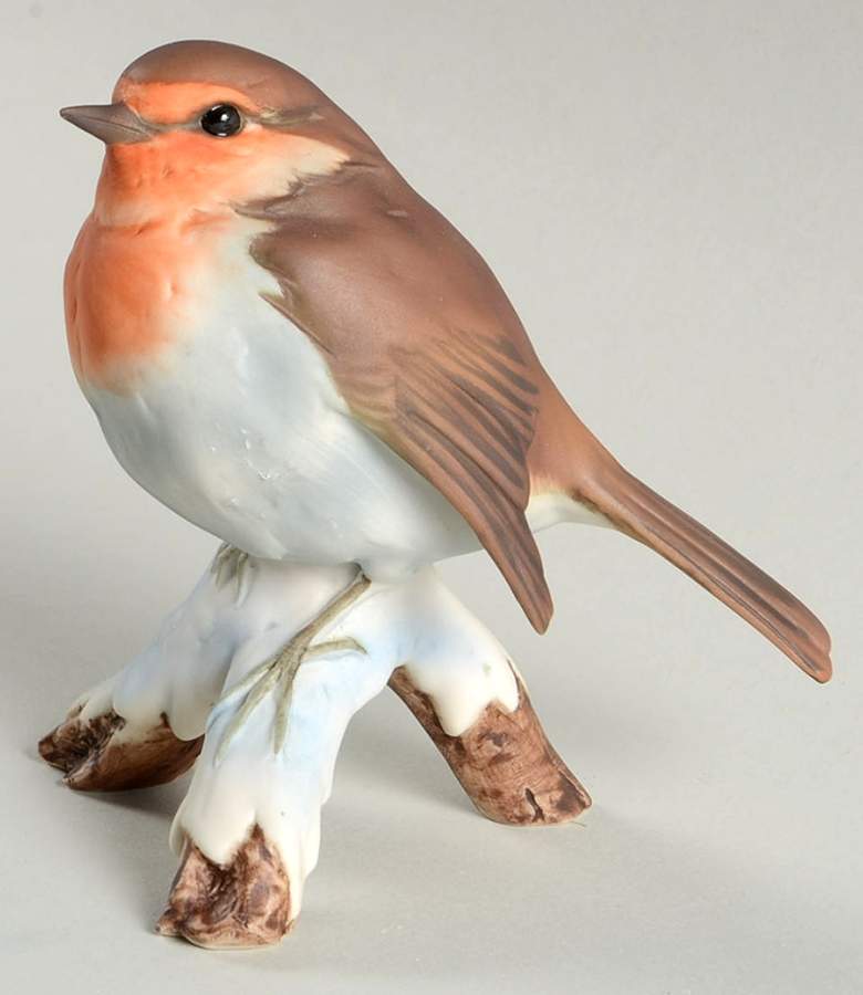 Birds Red Throat (Colored Bisque) - Boxed by Kaiser-1