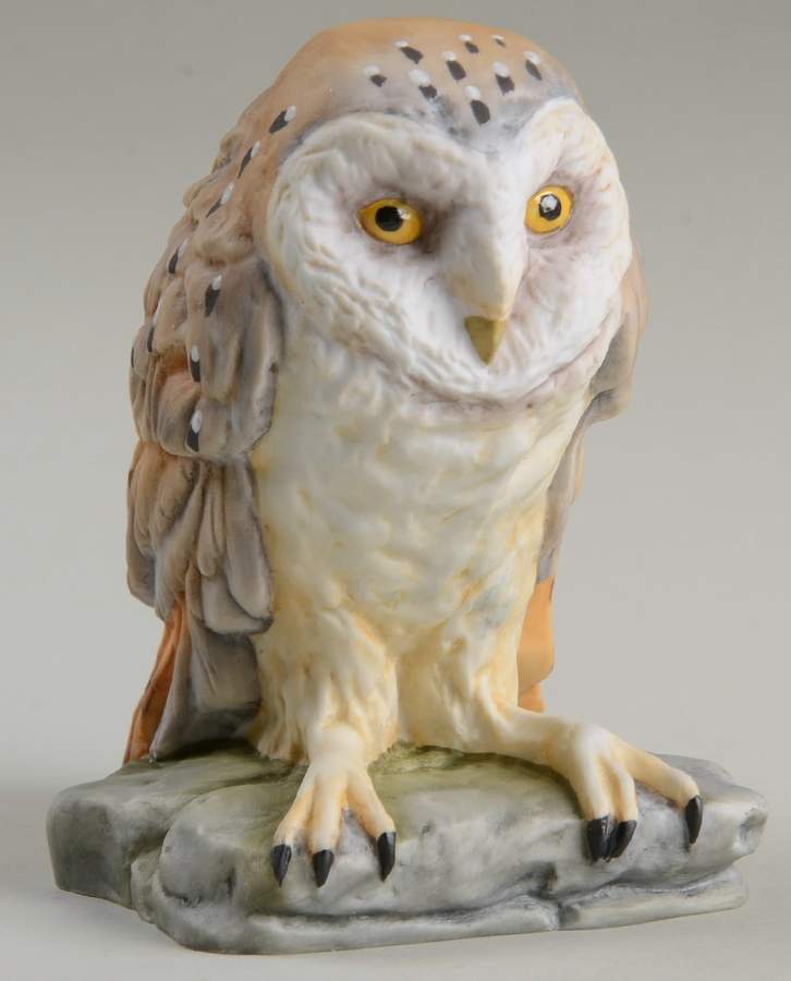 Birds Barn Owl (Colored Bisque) - No Box by Kaiser-1