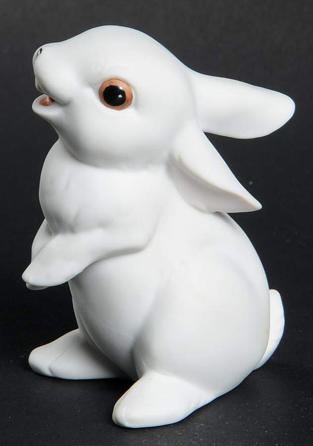 Rabbits Standing Rabbit (Color Bisque) - Boxed by Kaiser-1