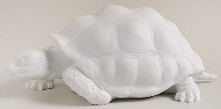 Wild Animals Turtle (White Bisque) - Boxed by Kaiser-1