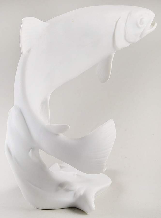 Fish Trout (White Bisque) - No Box by Kaiser-1