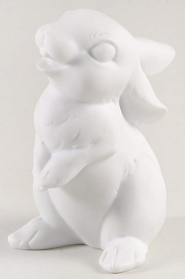 Rabbits Standing Rabbit (White Bisque) - Boxed by Kaiser-1