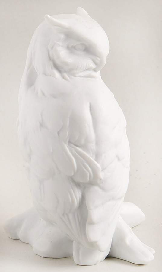Birds Owl (White Bisque) - Boxed by Kaiser-1