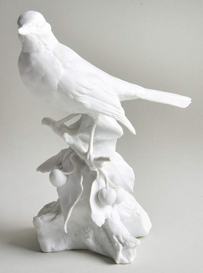 Birds Robin Ii-White Bisque - No Box by Kaiser-1