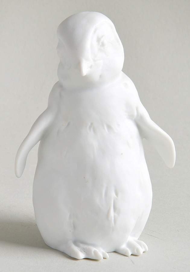 Birds Penguins (White Bisque) - No Box by Kaiser-1