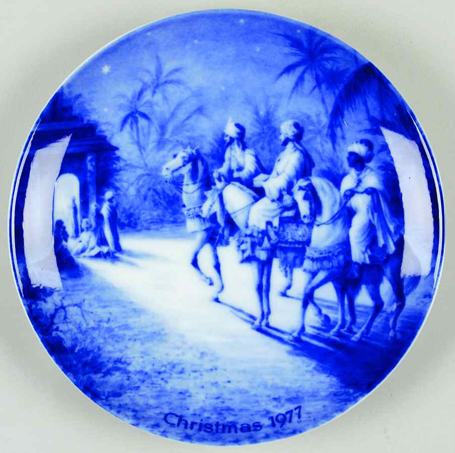 Kaiser Christmas Plate The Three Kings - Boxed by Kaiser-1