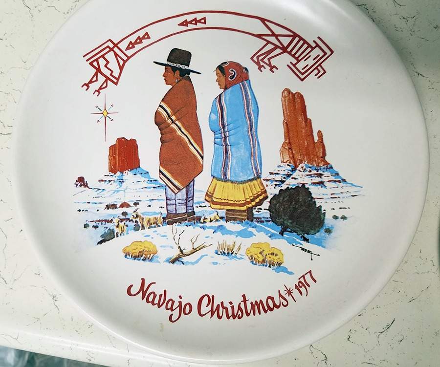Navajo Christmas The Goat Herders - No Box by Kay Mallek-1