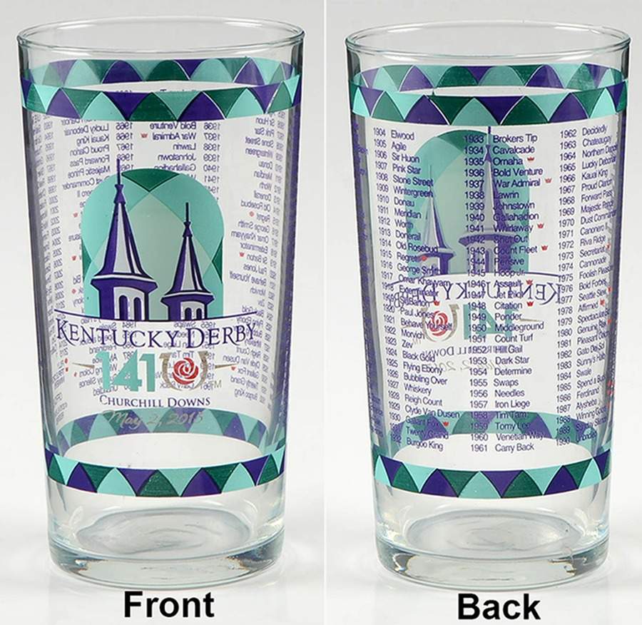 Kentucky Derby Official Glassware 2015 - 141st Running - No Box by Kentucky Derby-1