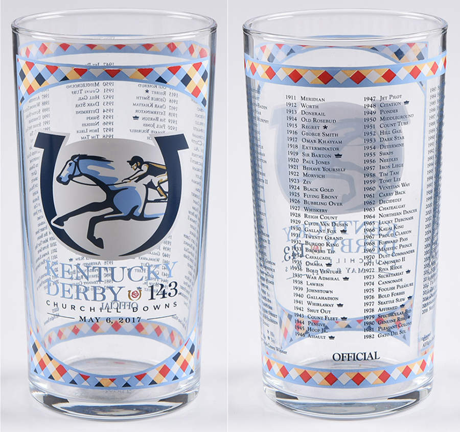 Kentucky Derby Official Glassware 2017 - 143rd Running - No Box by Kentucky Derby-1