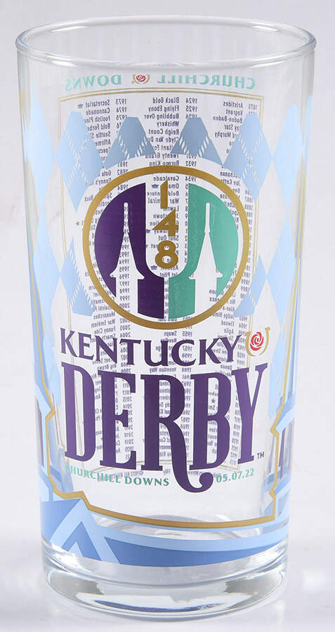 Kentucky Derby Official Glassware 2022 - 148th Running - No Box by Kentucky Derby-1