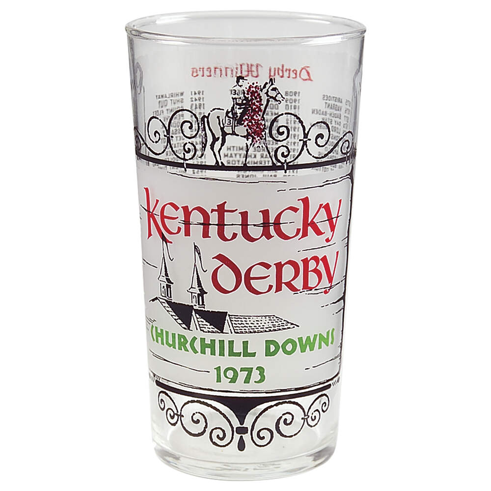 Kentucky Derby Official Glassware 1973-98th Running - No Box by Kentucky Derby-1