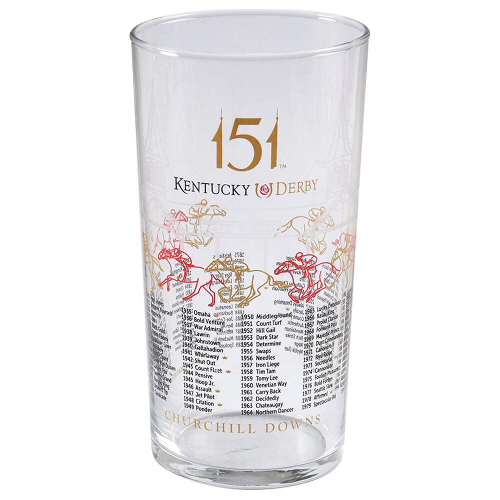 Kentucky Derby Official Glassware 2025 - 151st Running - No Box by Kentucky Derby-1