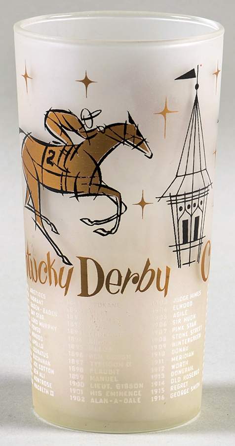 Kentucky Derby Official Glassware 1957 - 83rd Running - No Box by Kentucky Derby-1