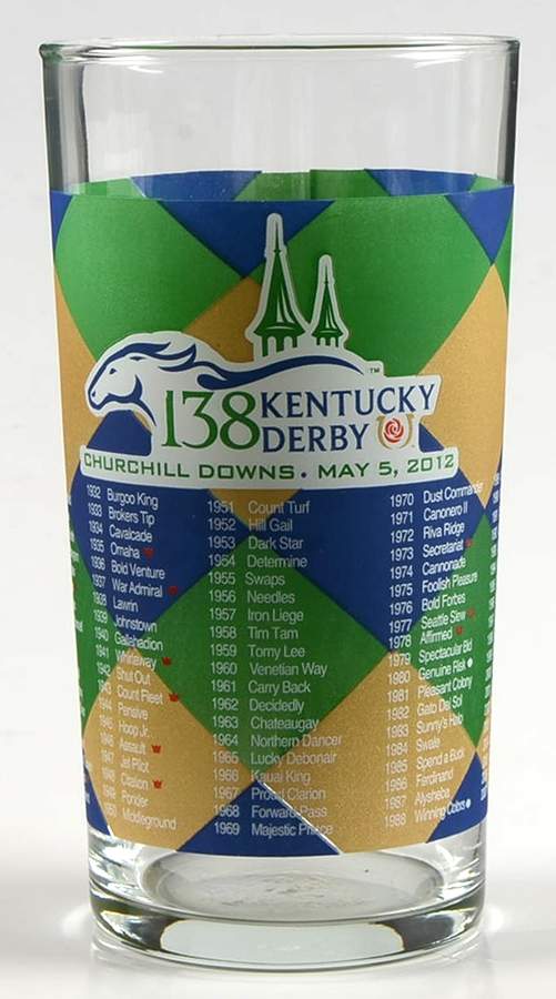 Kentucky Derby Official Glassware 2012 - 138th Running - No Box by Kentucky Derby-1