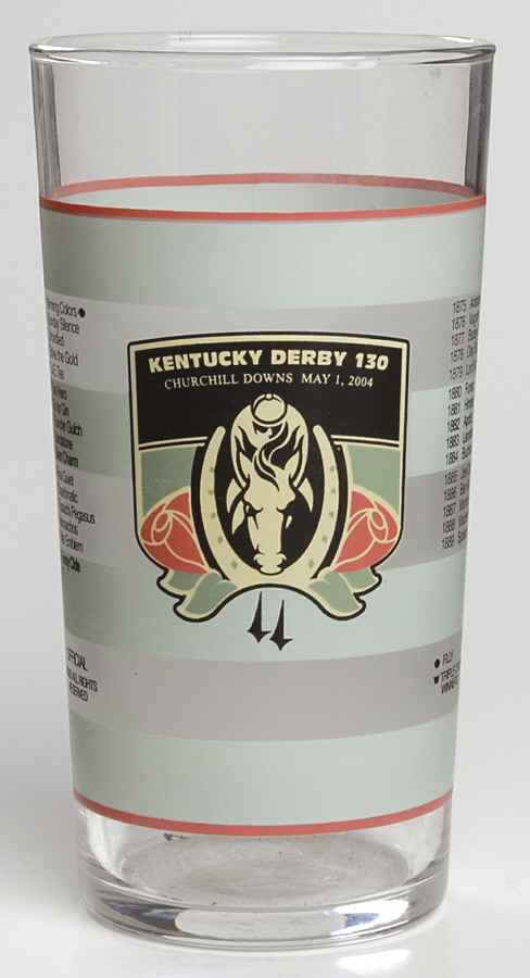 Kentucky Derby Official Glassware 2004 - 130th Running - No Box by Kentucky Derby-1
